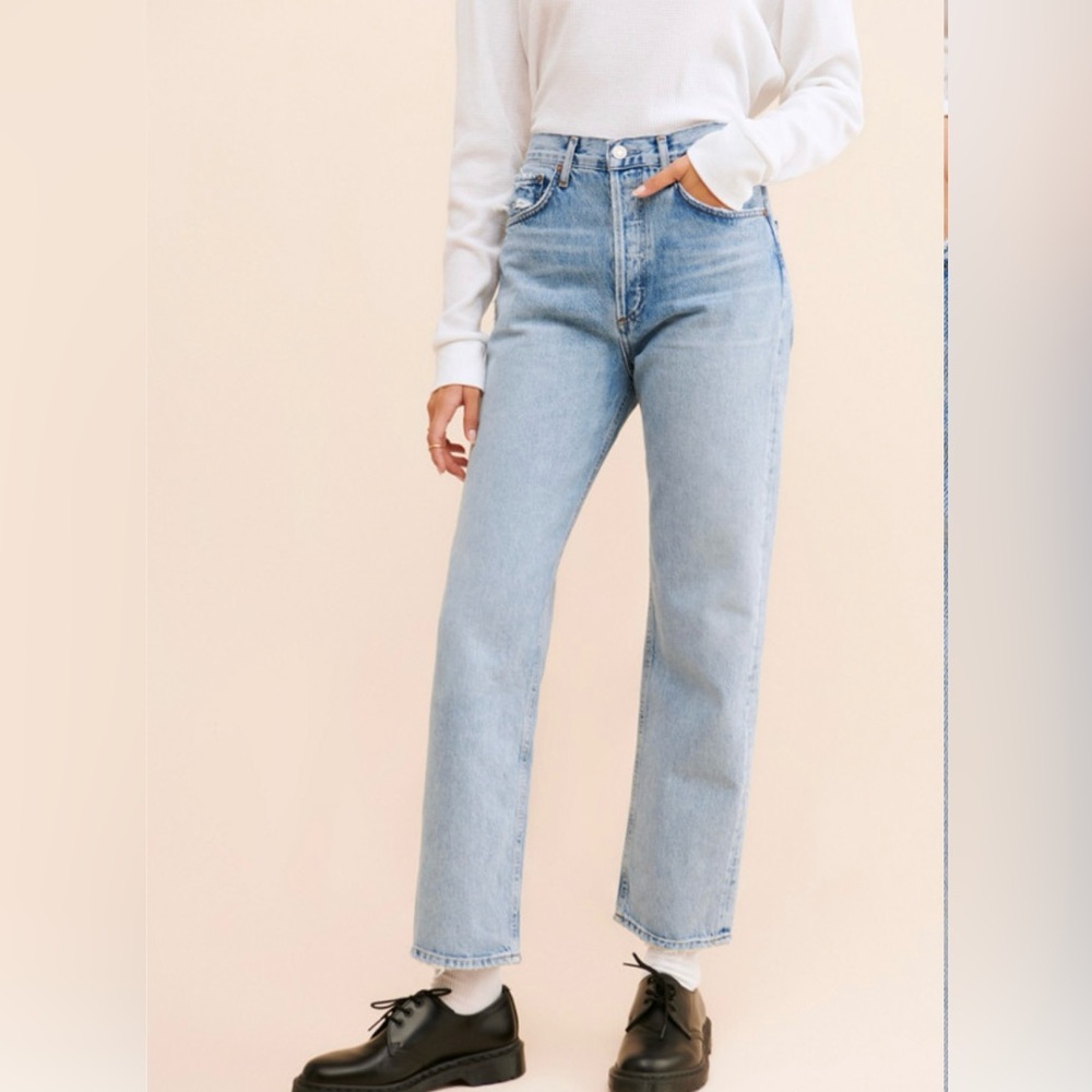 AGOLDE 90’s Mid-Rise Relaxed Jeans - Picture 1 of 14